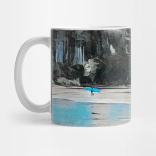 Blue surf Mug